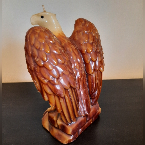 Vintage Wax Eagle Candles Unlit - Choice of Colour - Picture 5 of 11